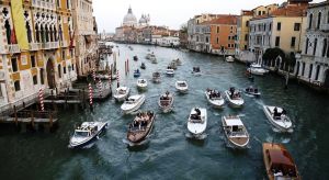 Guests caught river taxis to the venue along the Grand Canal in Venice.jpg